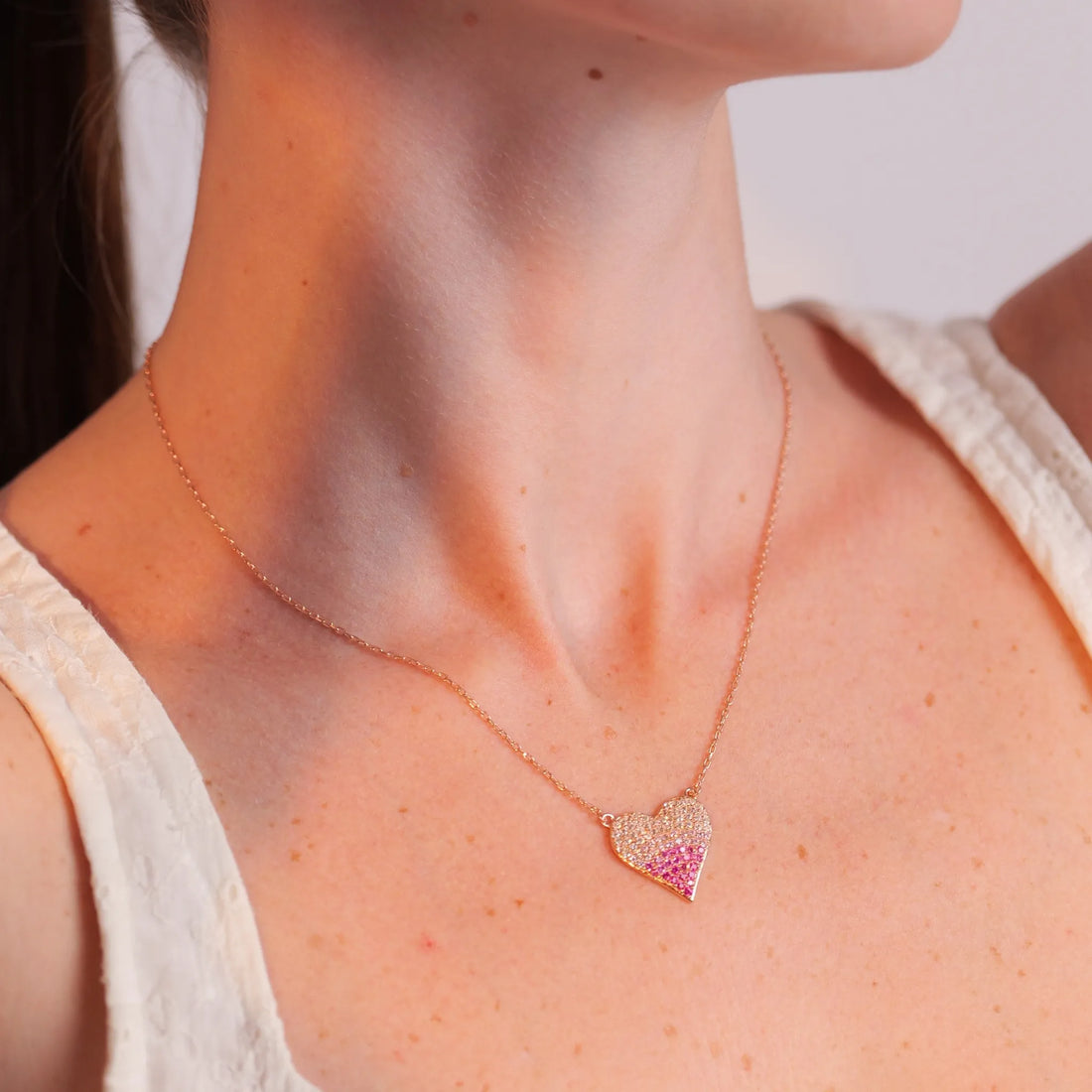 Blush Of Love Necklace