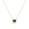 Solitaire Verde Necklace