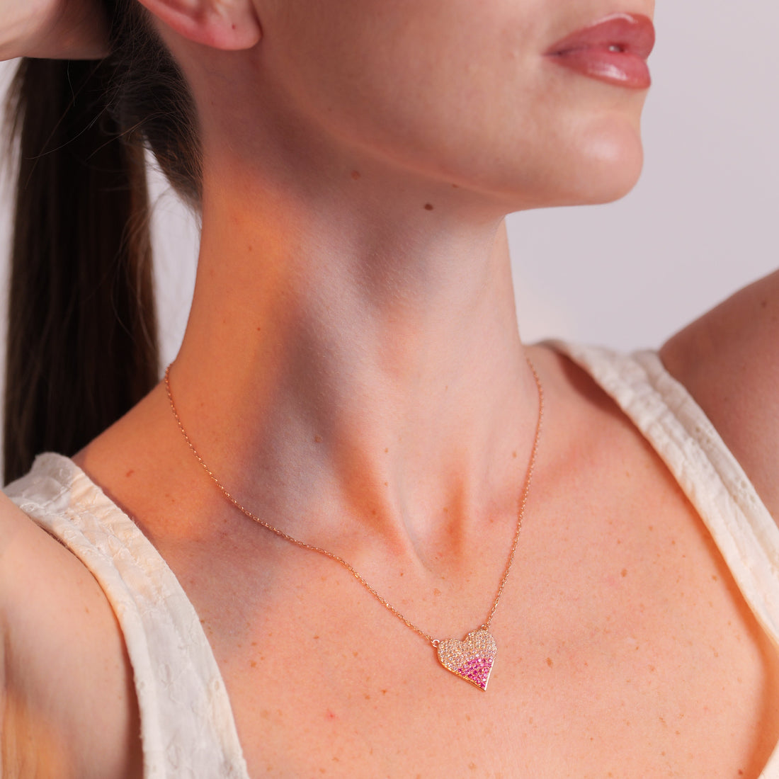 Blush Of Love Necklace